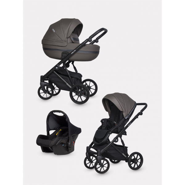 Коляска 3 в 1 Riko Basic Delta Ecco 12 Mokka купить mirdetstva-gran.ru