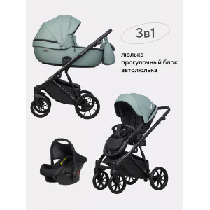 Коляска 3 в 1 Riko Basic Montana Ecco 21 Green
