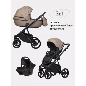 Коляска 3 в 1 Riko Basic Montana Ecco 22 Beige