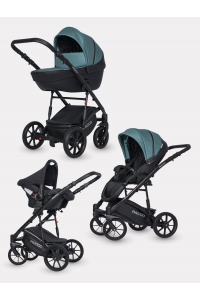 Коляска 3 в 1 Riko Basic Pacco 03 lagoon