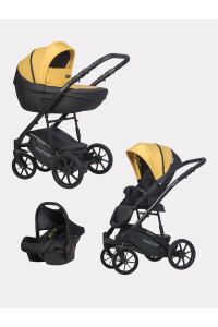 Коляска 3 в 1 Riko Basic Pacco 08 yellow