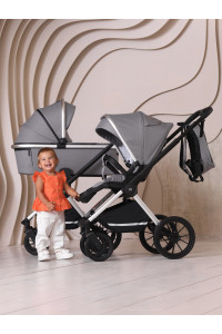 Коляска 3 в 1 Mowbaby Tilda Grey