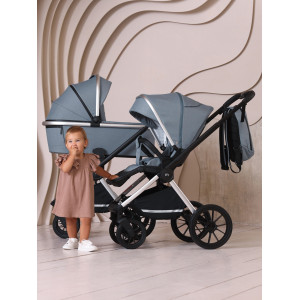 Коляска 3 в 1 Mowbaby Tilda Blue