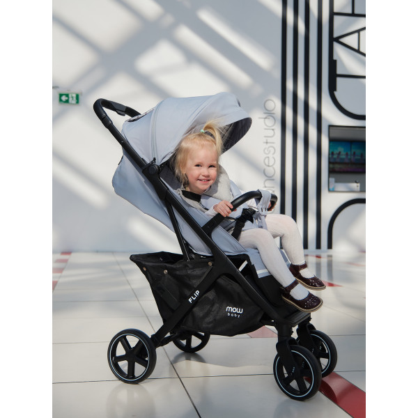 Коляска прогулочная Mowbaby Flip Blue купить mirdetstva-gran.ru