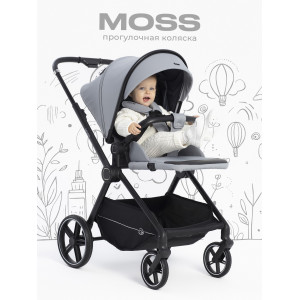 Коляска прогулочная Rant Moss 2025 Grey