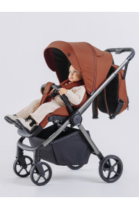 Коляска прогулочная Rant Golf Maroon brown