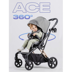 Коляска прогулочная Rant Ace Grey