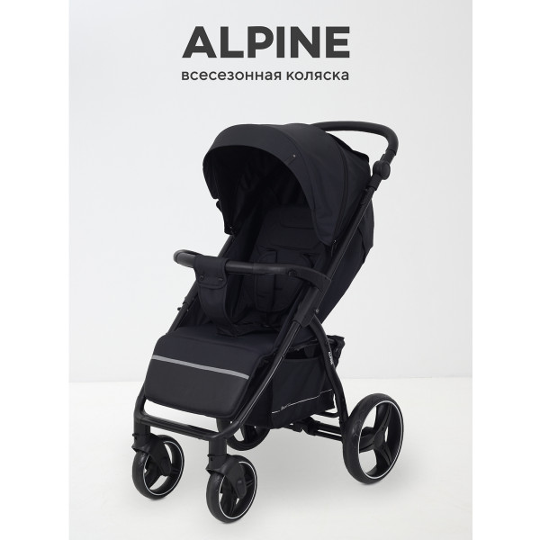 Коляска прогулочная Rant Basic Alpine 2025 Black Коляска прогулочная Rant Basic Alpine 2025 Black