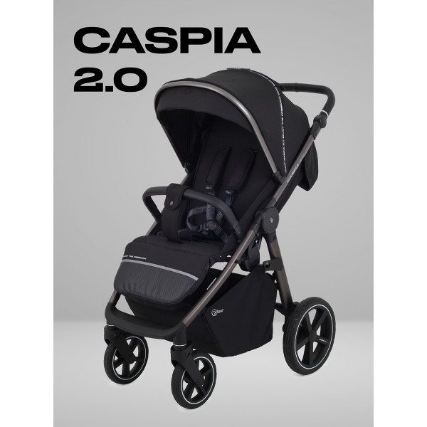 Коляска прогулочная Rant Caspia 2.0 2025 Black Коляска прогулочная Rant Caspia 2.0 2025 Black