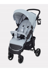 Коляска прогулочная Mowbaby Cross silver