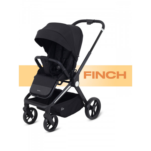 Коляска прогулочная Mowbaby Finch Black