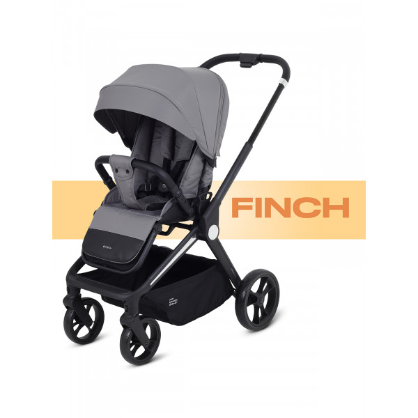 Коляска прогулочная Mowbaby Finch Grey