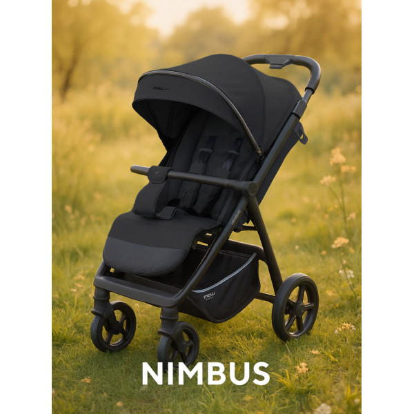 Коляска прогулочная Mowbaby Nimbus Black Коляска прогулочная Mowbaby Nimbus Black