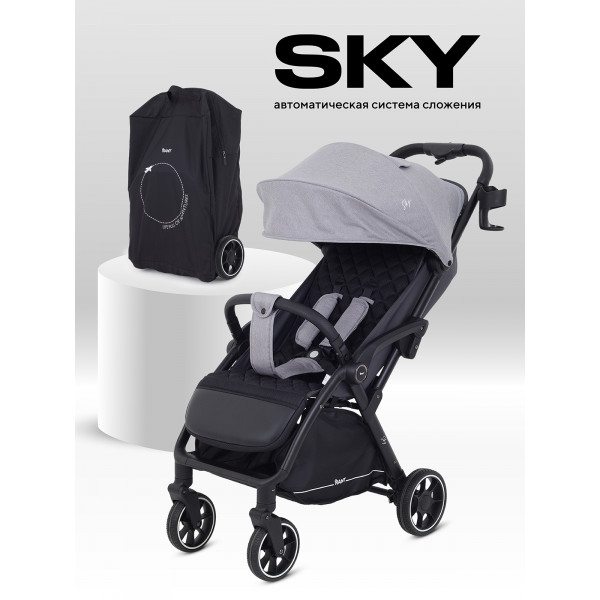 Коляска прогулочная Rant Sky 2025 Grey Коляска прогулочная Rant Sky 2025 Grey