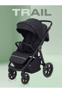 Коляска прогулочная Mowbaby Trail 2025 Black