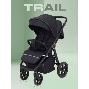 Коляска прогулочная Mowbaby Trail 2025 Black