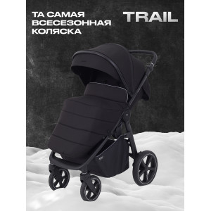 Коляска прогулочная Mowbaby Trail Black