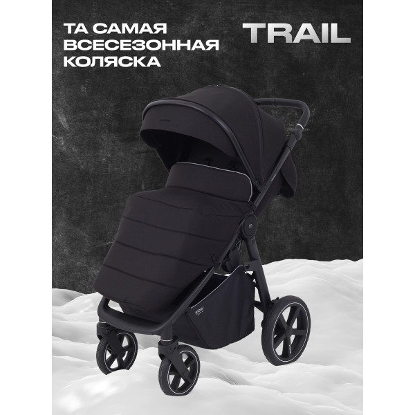 Коляска прогулочная Mowbaby Trail Black Коляска прогулочная Mowbaby Trail Black