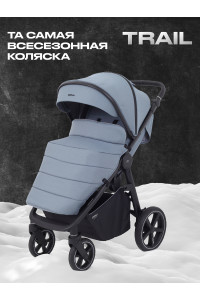 Коляска прогулочная Mowbaby Trail Blue