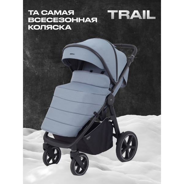 Коляска прогулочная Mowbaby Trail Blue Коляска прогулочная Mowbaby Trail Blue