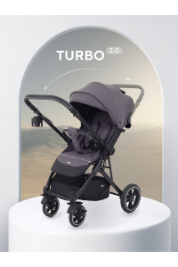Коляска прогулочная Mowbaby Turbo 2.0 2025 Carbon