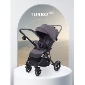 Коляска прогулочная Mowbaby Turbo 2.0 2025 Carbon