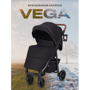 Коляска прогулочная Rant Vega 2023 Black