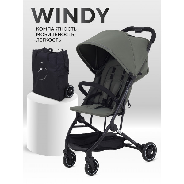 Коляска прогулочная Mowbaby Windy Green Коляска прогулочная Mowbaby Windy Green