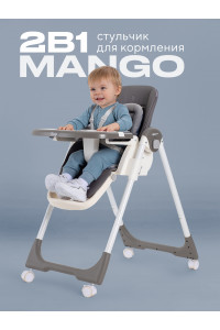 Стульчик для кормления Rant Basic Mango Grey