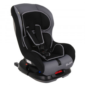 BAMBOLA Удерживающее устройство для детей 0-18 кг Bambino Isofix Серый/Черный 2шт/кор