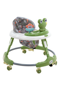 BAMBOLA Ходунки Froggy (круглые) (6 силик.кол,игр.,муз) 7 шт/уп (646456) Green/Зеленый