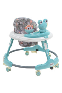 BAMBOLA Ходунки Froggy (круглые) (6 силик.кол,игр.,муз) 7 шт/уп (64x64x56) Blue/Нежно-голубой