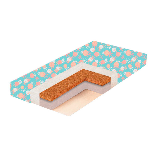 BAMBOLA Матрас в кроватку Aria Standart 8 (119x59x8) Бязь BAMBOLA Матрас в кроватку Aria Standart 8 (119x59x8) Бязь
