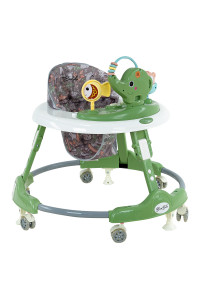 BAMBOLA Ходунки Elephant (круглые) (6 силик.кол,игр.,муз) 7 шт/уп (646456) Green/Зеленый