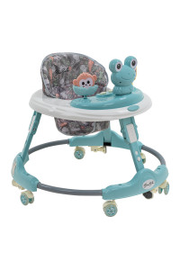 BAMBOLA Ходунки Froggy (круглые) (6 силик.кол,игр.,муз) 7 шт/уп (646456) Blue/Нежно-голубой