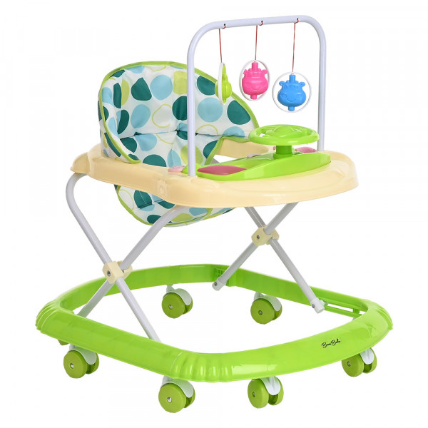 BAMBOLA Ходунки Считалка (7 пласт.колес,игрушки,муз)(675560) Green/Лайм BAMBOLA Ходунки Считалка (7 пласт.колес,игрушки,муз)(675560) Green/Лайм