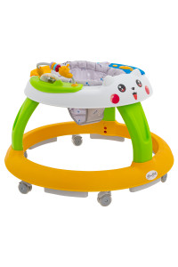 BAMBOLA Ходунки Пушистик (круглые) (6 силик.кол,игр.,муз) 4 шт/уп (76x76x54) White/Разноцветный