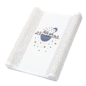 BER BER Пеленальная доска DINO 80 NOCKA СОВЫ серый , 80смx50см