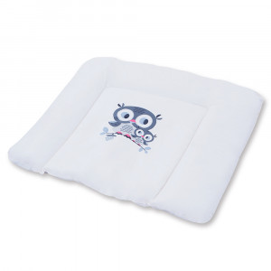 BER BER Пеленальный матрас Dino Mat XL 80 Owl/ Совы Серый