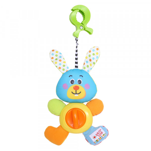 BIBA TOYS Развивающая игрушка-подвеска на прищепке Кролик, 1812 см (в кор.48 шт.) BIBA TOYS Развивающая игрушка-подвеска на прищепке Кролик, 1812 см (в кор.48 шт.)