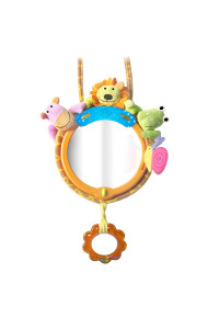 BIBA TOYS Подвесная игрушка с зеркалом МОИ ДРУЗЬЯ ИЗ ДЖУНГЛЕЙ 392421.5см (.6 шт.)