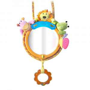 BIBA TOYS Подвесная игрушка с зеркалом МОИ ДРУЗЬЯ ИЗ ДЖУНГЛЕЙ 392421.5см (в кор.6 шт.)