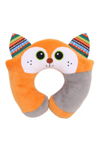 BIBA TOYS Подушка для путешествий Лесные друзья - Лисенок Фрэнк (24(H)27(W)см) (в кор.12шт)