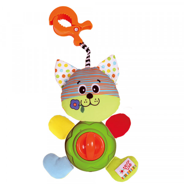 BIBA TOYS Развивающая игрушка-подвеска на прищепке Котишка-Мурлышка, 1812 см (в кор.48 шт.) BIBA TOYS Развивающая игрушка-подвеска на прищепке Котишка-Мурлышка, 1812 см (в кор.48 шт.)