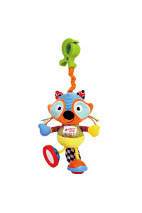 BIBA TOYS Мягкая игрушка-подвеска на прищепке Крошка-енот длина 30 см (в кор.24 шт.)