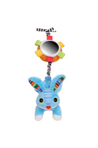 BIBA TOYS Развивающая игрушка-подвеска Зайка Банни,10925 см  (в кор.24 шт.)