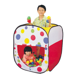 CALIDA Дом + 100 шаров Квадрат (80х80х98см)