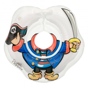 FLIPPER Круг на шею для купания малышей Пират 3D-дизайн
