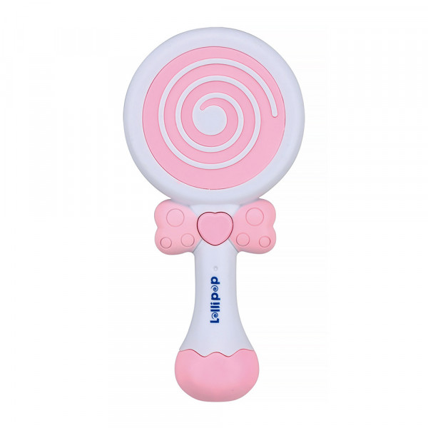 HUANGER Игрушка погремушка Карамелька Pink/Розовый 124,521,5 см (в кор.120 шт.) (свет,звук) HUANGER Игрушка погремушка Карамелька Pink/Розовый 124,521,5 см (в кор.120 шт.) (свет,звук)
