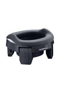 ROXY-KIDS Дорожный горшок HandyPotty в сумке /3 одноразовых пакета в комплекте Графит